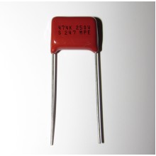 10X CAPACITOR POLIÉSTER 470NF 474K 250VAC SGH